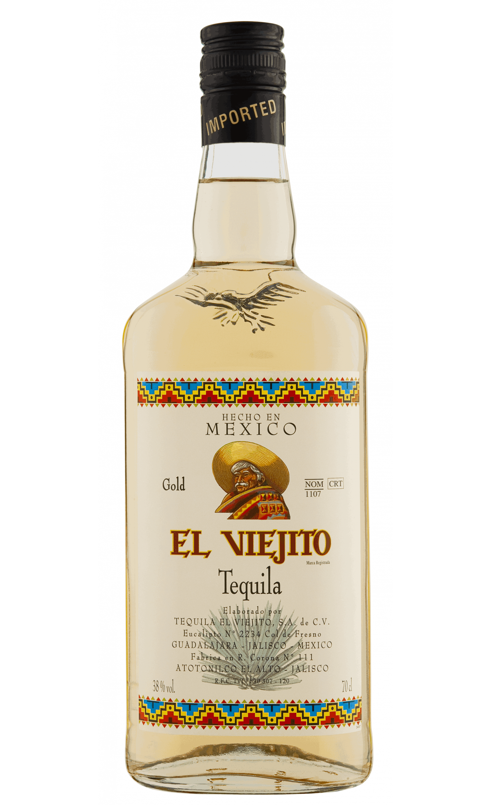 Tequila Gold El Viejito