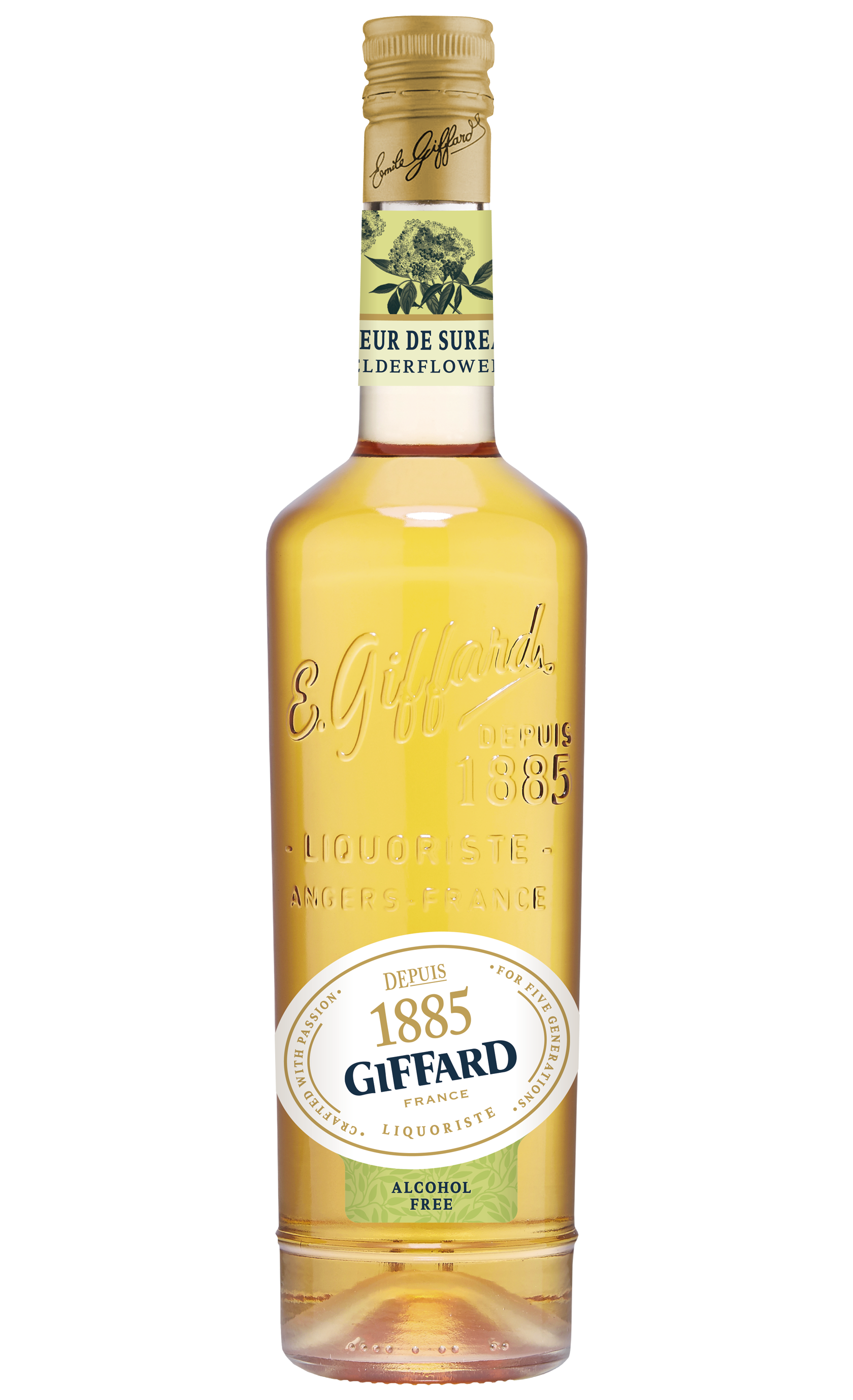 Giffard Elderflower Alcohol Free